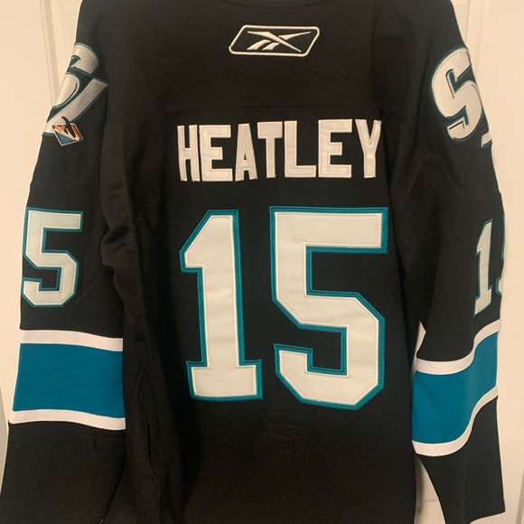 San Jose Sharks Dany Heatley Jersey - Picture 2 of 2